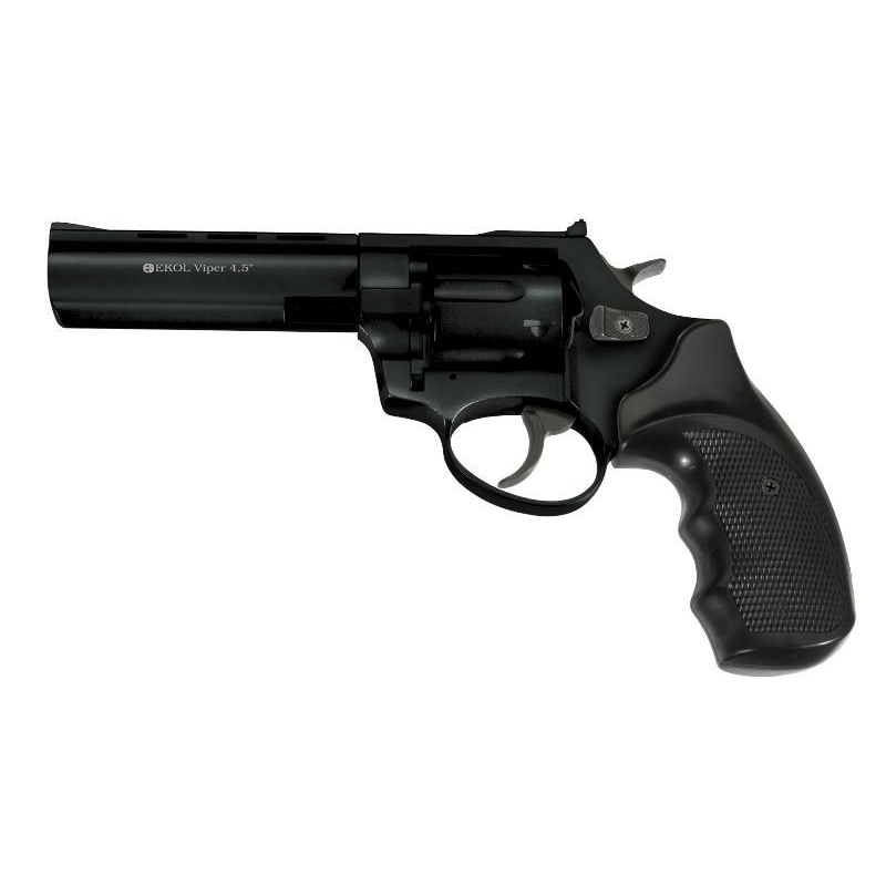Flobert revolver EKOL Viper 4,5" Black 4 mm